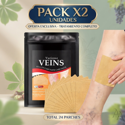Pack 24 Parches Para Varices