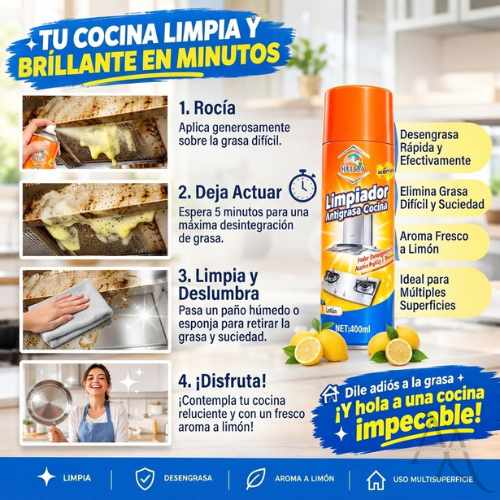 Grasiva™ - Limpieza Fácil