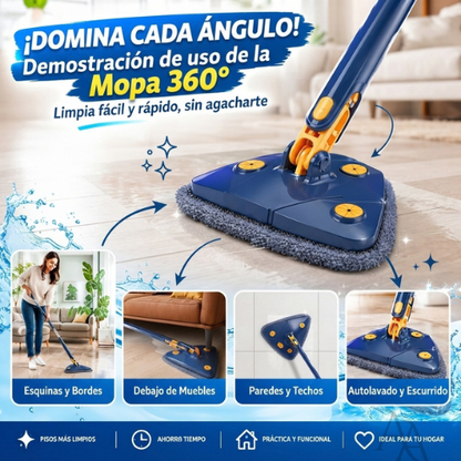 FlexiMop360™- Mopa giratoria