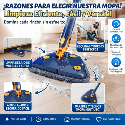 FlexiMop360™- Mopa giratoria