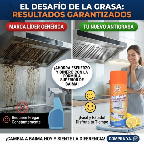 Grasiva™ - Limpieza Fácil