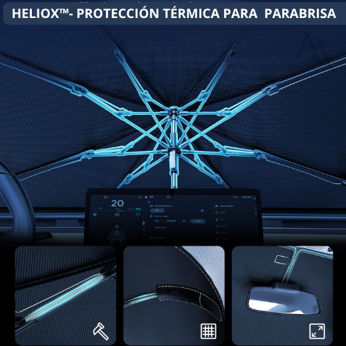 Heliox™- Protección térmica Parabrisas