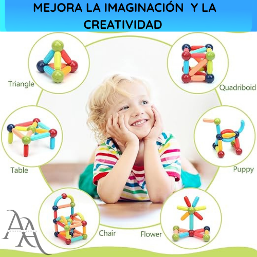Kidybrix™– Bloques Magnéticos