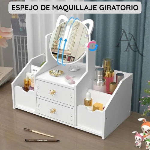 Orbella™-Organizador de Maquillaje.