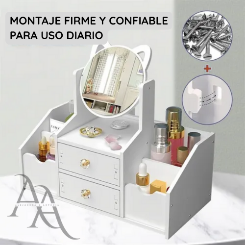 Orbella™-Organizador de Maquillaje.