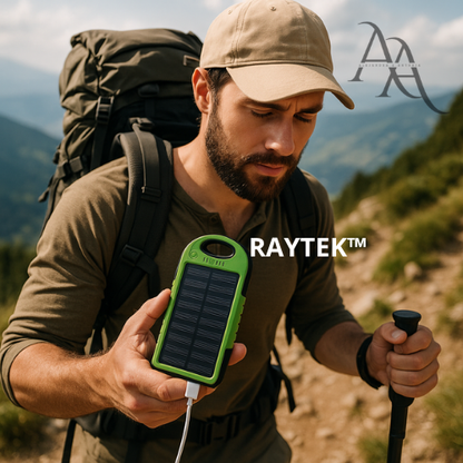 Raytek™-Cargador Solar.