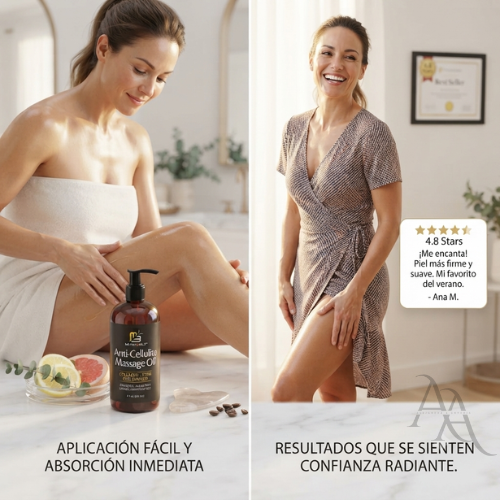 Aceite Anti-Cellulite -Piel Radiante