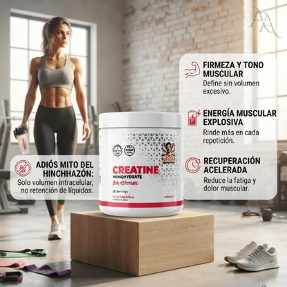 CREATINA FOR WOMEN- PODER FEMENINO