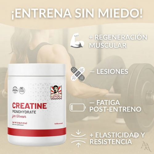 CREATINA FOR WOMEN- PODER FEMENINO